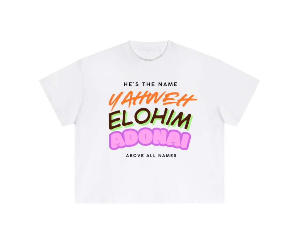 Above All Names Boxy T Shirt