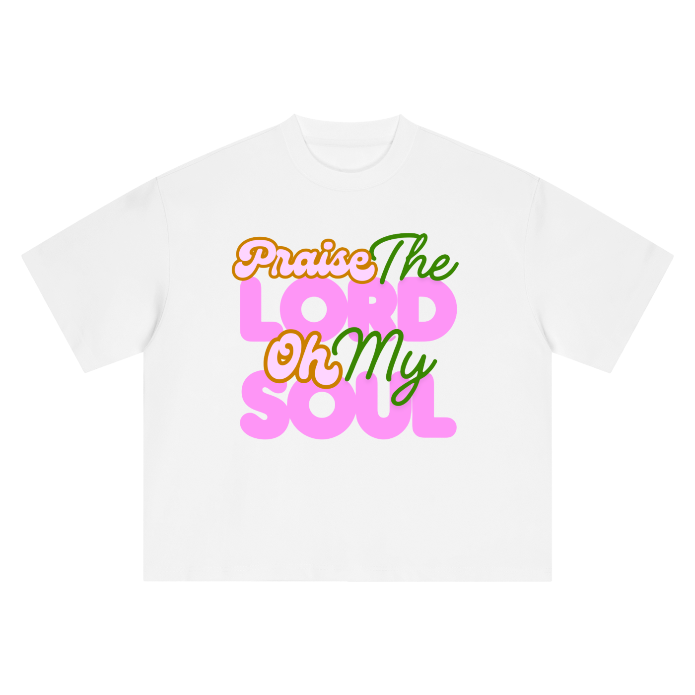 Praise The Lord Boxy Oversized T-Shirt